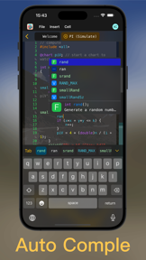 C Notebook screenshot