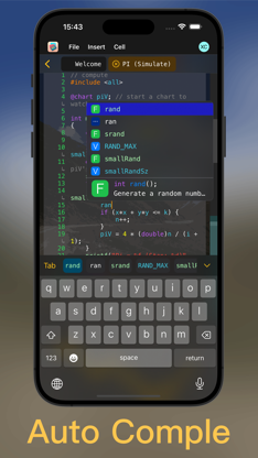 C Notebook screenshot 1