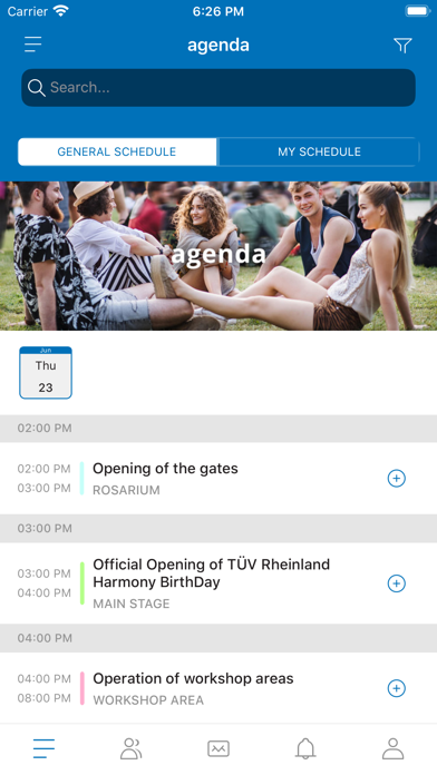 TÜV Rheinland Harmony BirthDay Screenshot