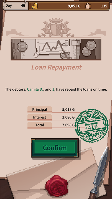 Gold Lender Manager Screenshot