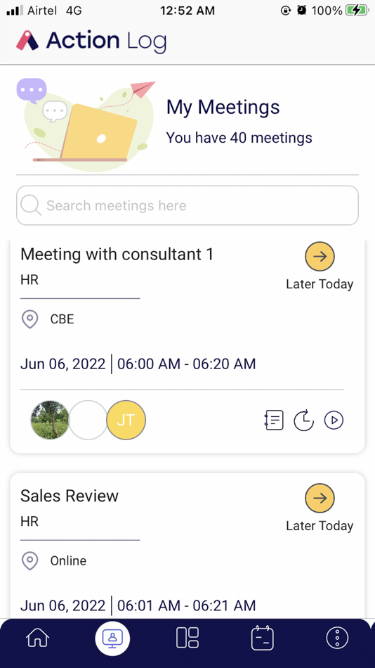 #2. LFC Action Log (iOS) 由: LFC Digital