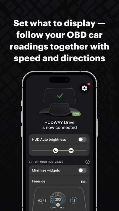 HUDWAY Drive: HUD for any car Screenshot