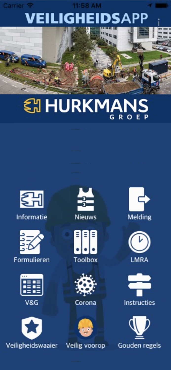 Veiligheidsapp Hurkmans