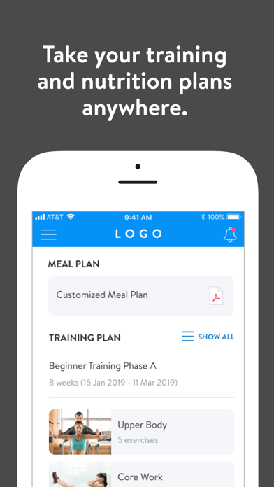 Alloy Personal Training Screenshot