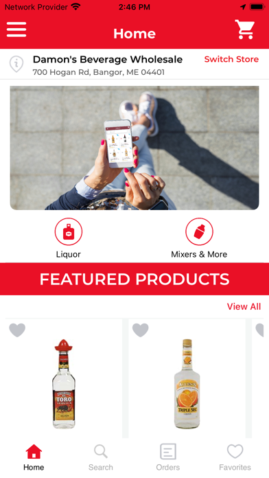 Damon's Beverage Wholesale Screenshot