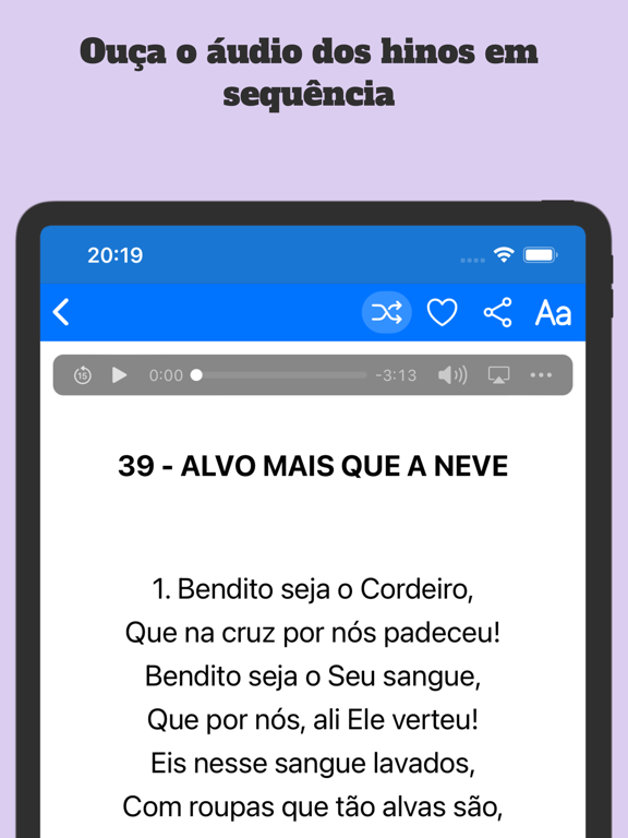 Screenshot #4 pour Hinário CCB 5: Hinos Avulso