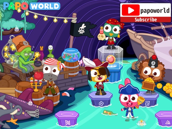 Screenshot #4 pour Papo Town Pirate