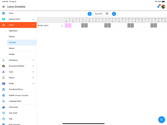 Screenshot #5 pour HR.my Mobile