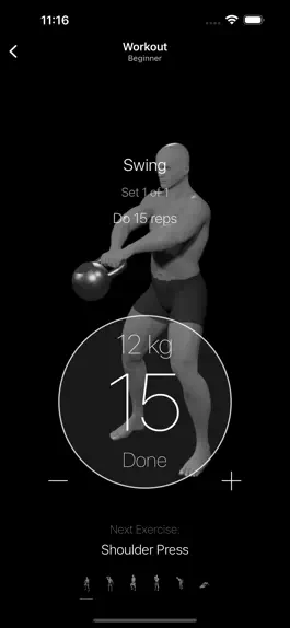 Game screenshot Kettlebell Home Workout apk