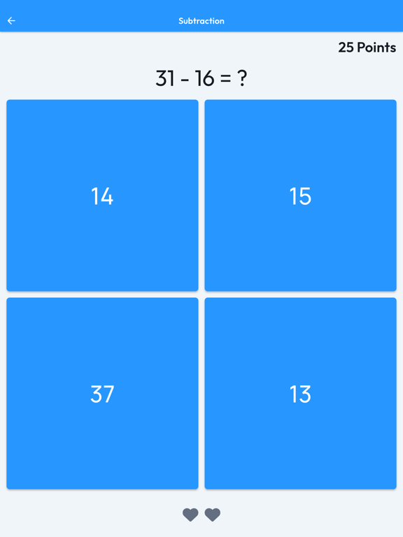Screenshot #5 pour I Like Math App - Math Quiz