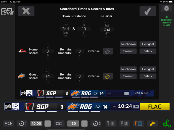 LS-Telestrator Remote