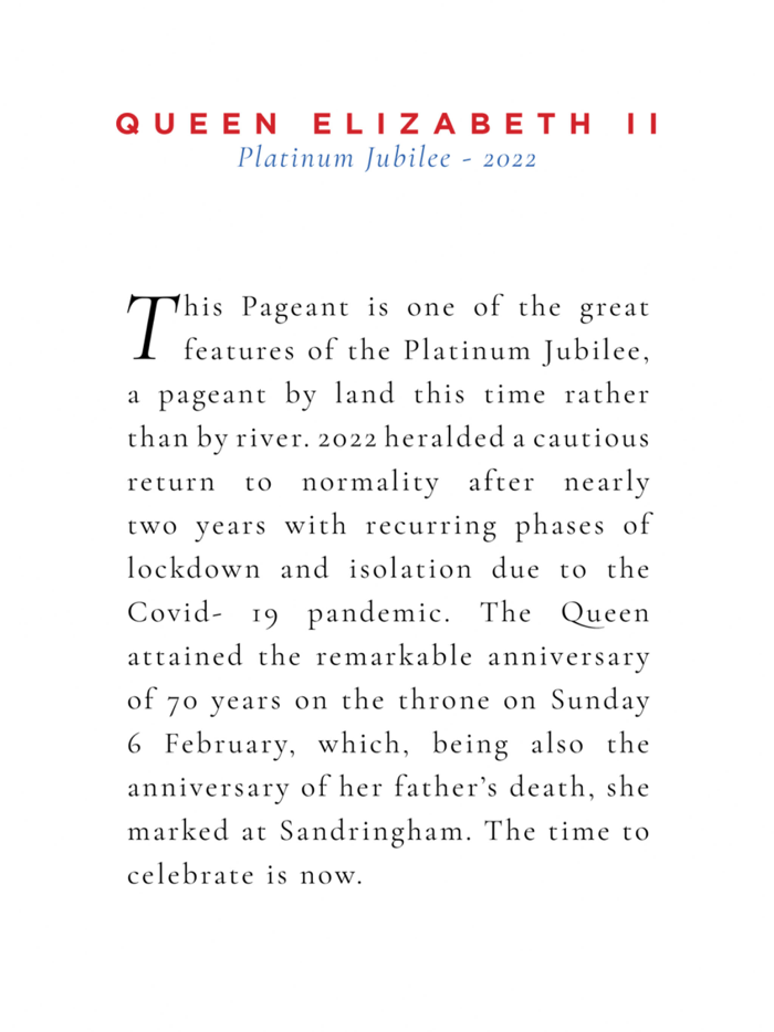 Platinum Jubilee Pageant