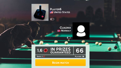 OneWinner's PoolStars Screenshot