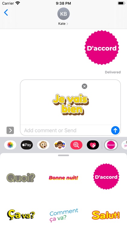 Lettering for French