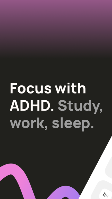 ADHD White Noise + Brown, Pink Screenshot