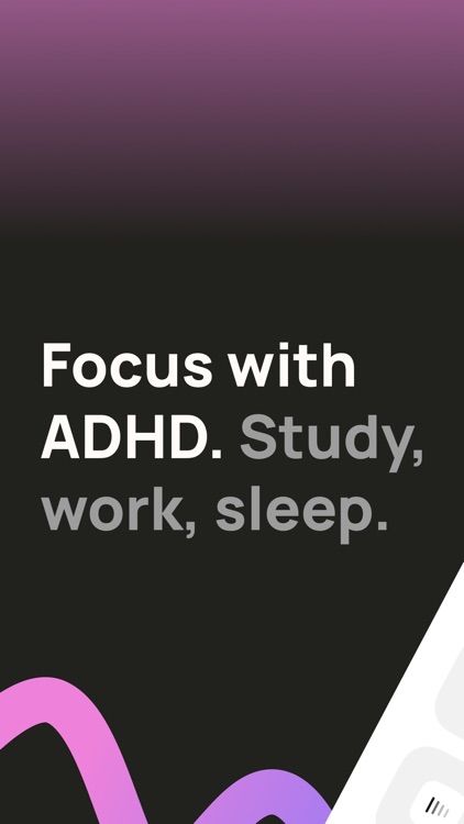 ADHD White Noise + Brown, Pink