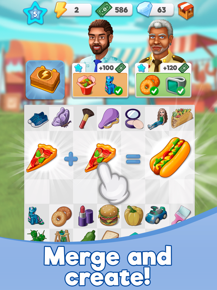 Riverside Merge - Build a City