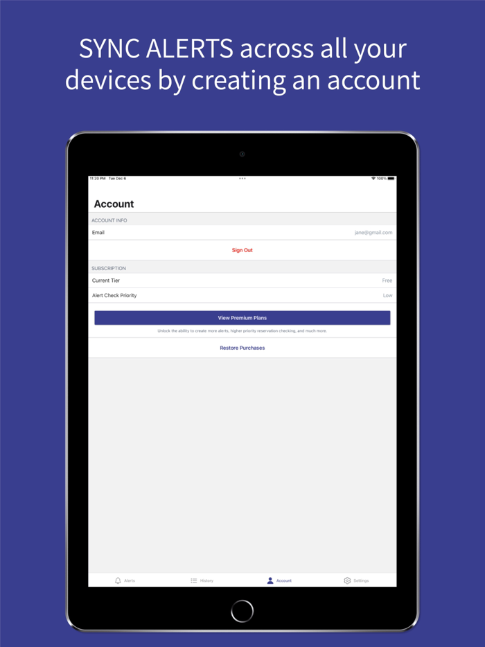 Dining Alerts for Disney Parks