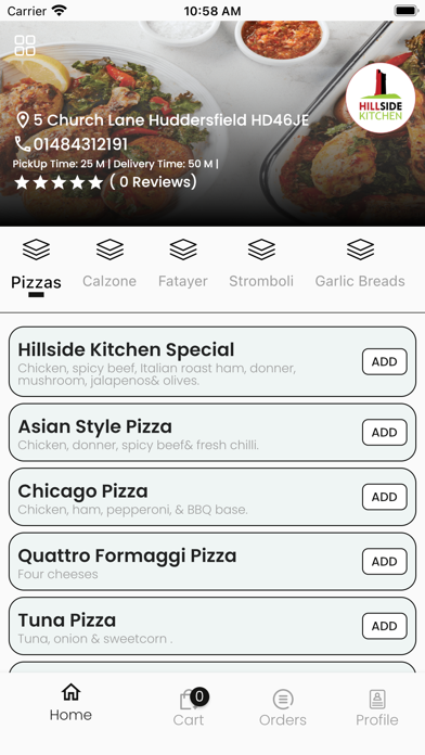 Hillside Kitchen Screenshot