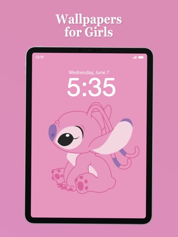 Wallpaper for Girl - Pink Cuteのおすすめ画像1