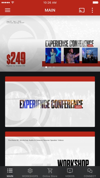 Experience Conference