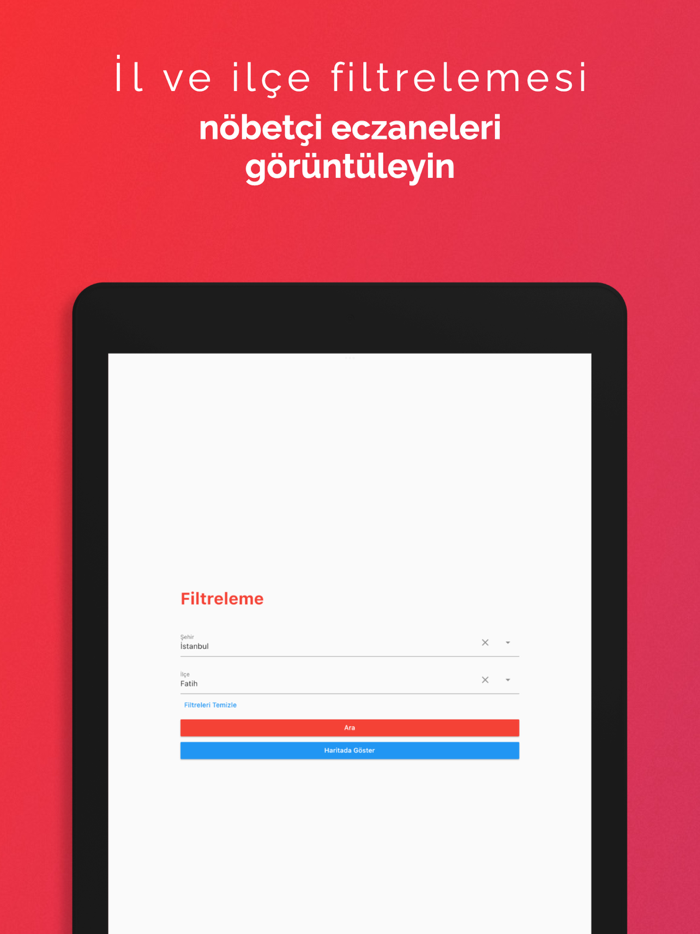 Nöbetçi Eczane - Tüm Türkiye