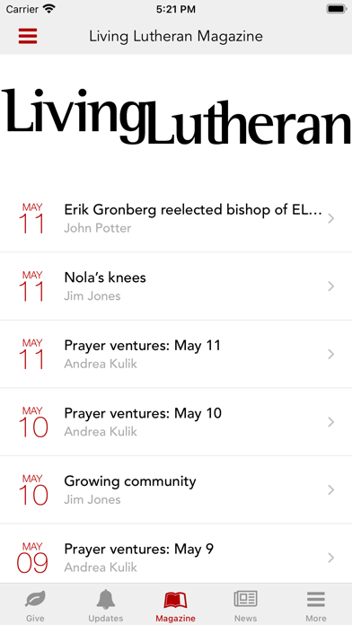 ELCA Giving Tool by Tithe.ly Screenshot