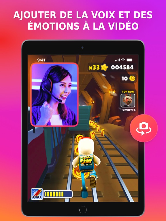 Screenshot #5 pour Screen Recorder - FaceCam HD