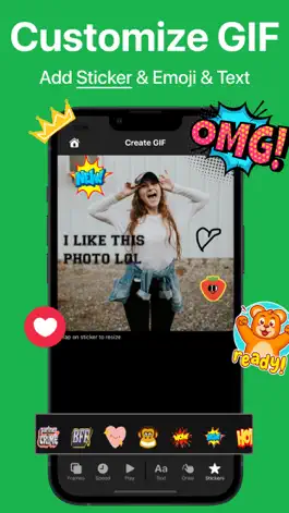 Game screenshot Gif Creator & Video to GIFs apk