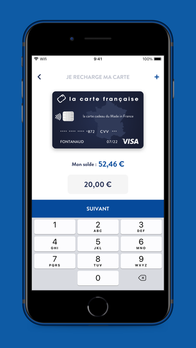 la carte française Screenshot