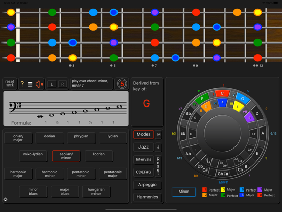 Bass Guitar Colour Scalesのおすすめ画像9