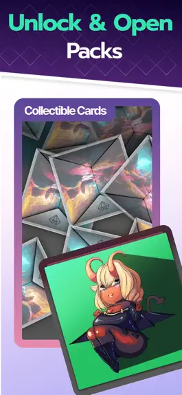 Game screenshot NeonMob - Card Collecting Game apk