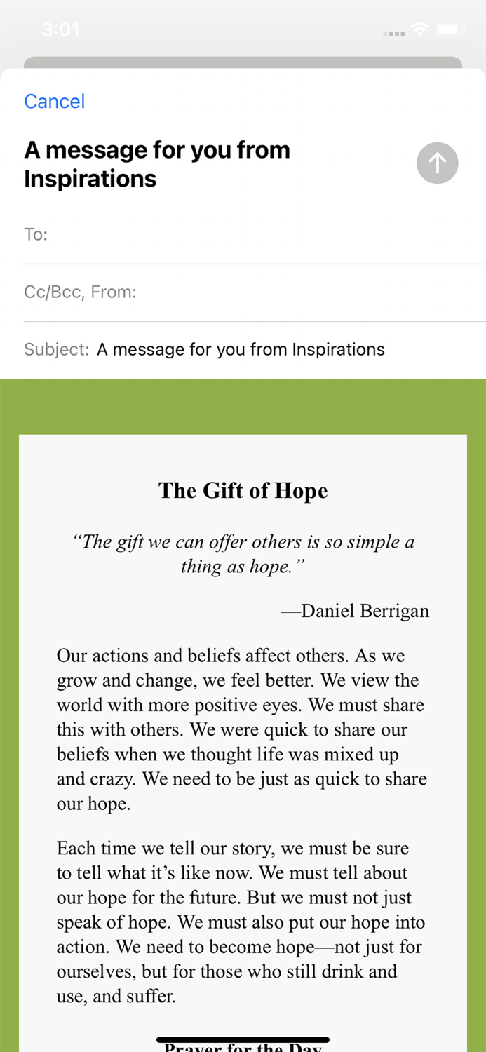 Inspirations from Hazelden