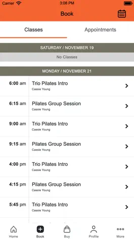 Game screenshot Trio Pilates Studio apk