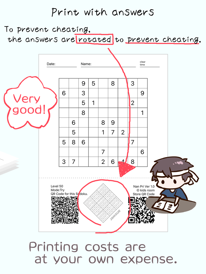 Print Sudoku Puzzle