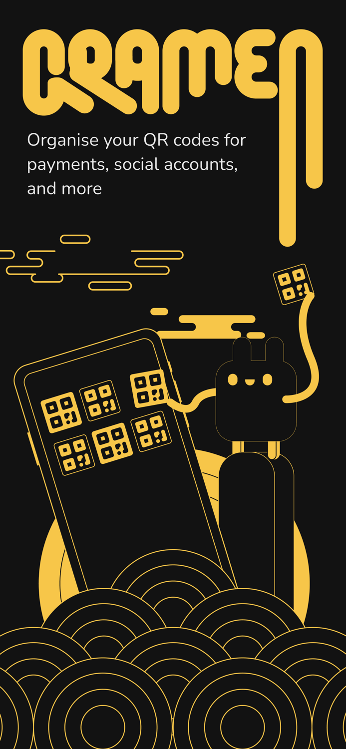 QRamen - Scan read save QRs