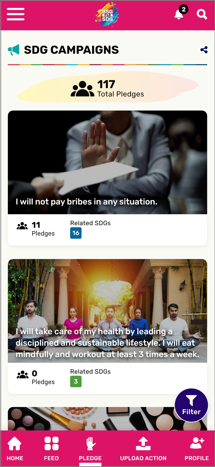 BSG for SDG  Learn and Act Now