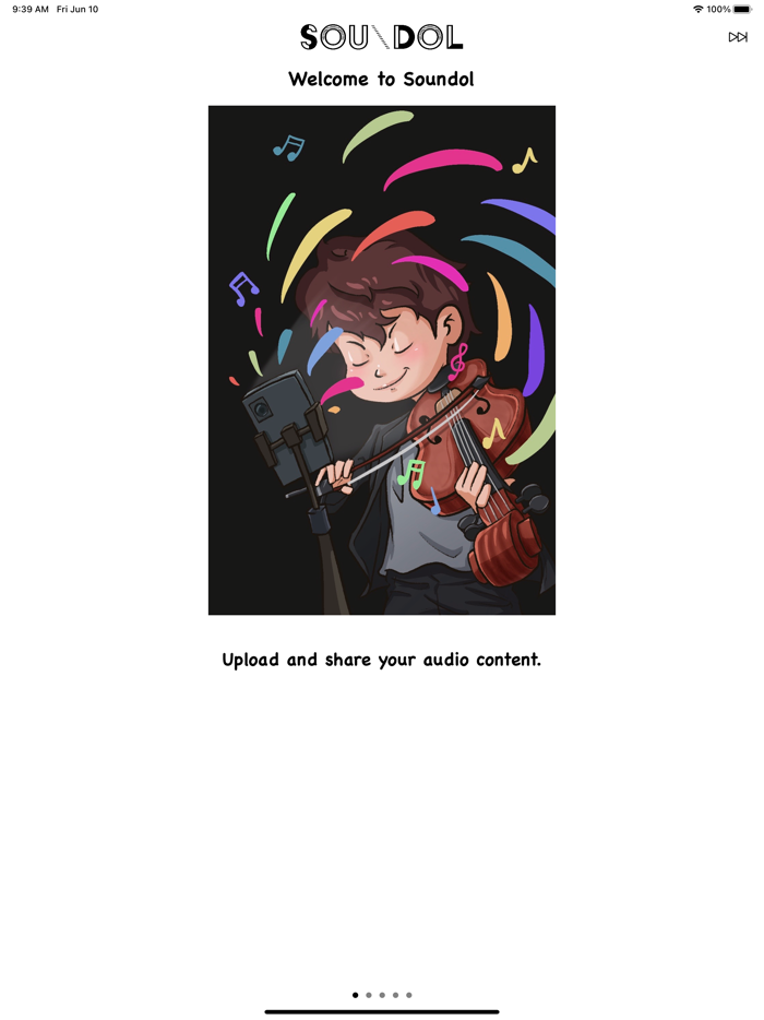 Soundol Create audio content