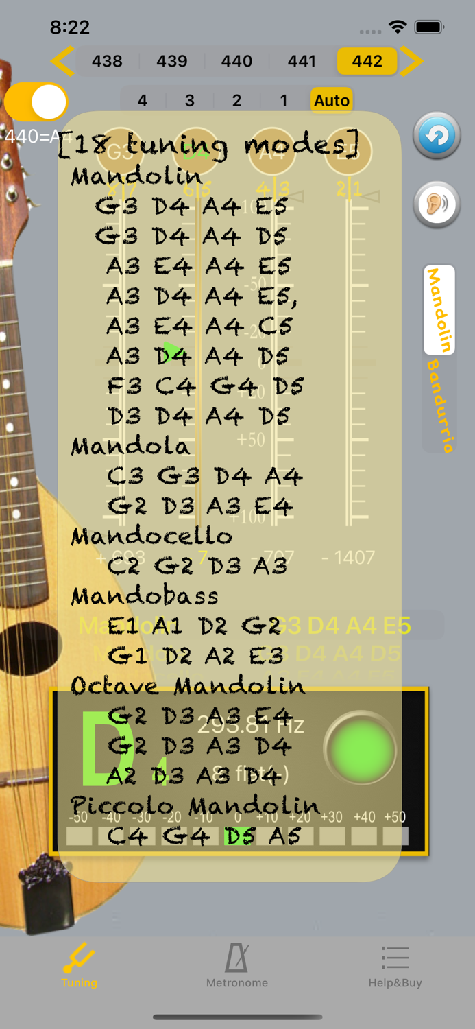 MandolinTuner - Tuner Mandolin
