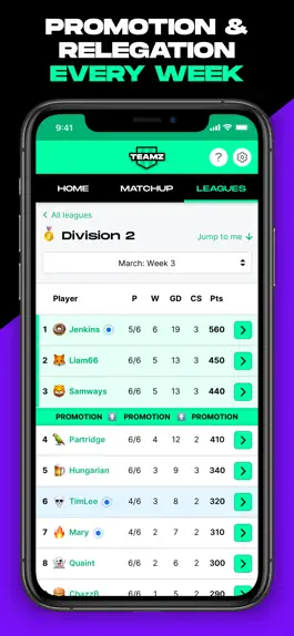 Game screenshot Teamz Fantasy Football hack