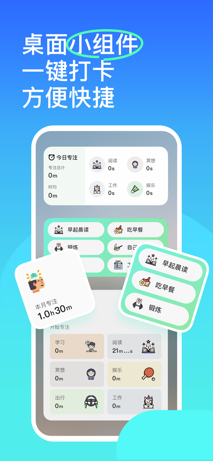 iHabit  - 习惯养成与高效专注助手