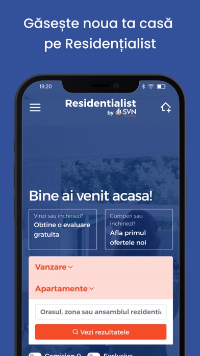 Imobiliare Residentialist Screenshot