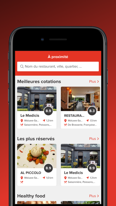 Screenshot #1 pour Resto.be