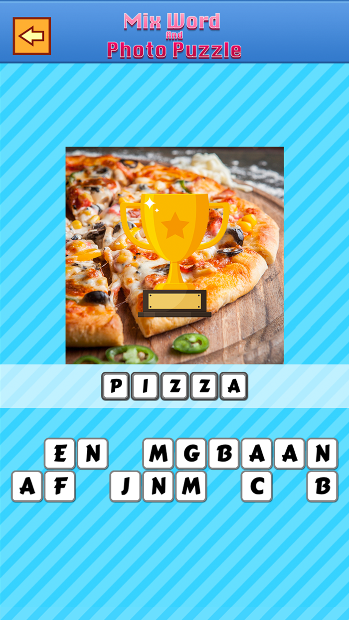 Mix Word and Photo Puzzle