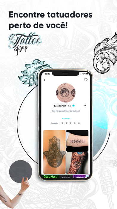 Tattoopop Galeria de tatuagens Screenshot