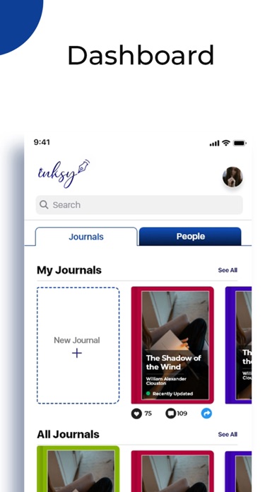 Inksy iPhone screenshot 3 - Social Networking app