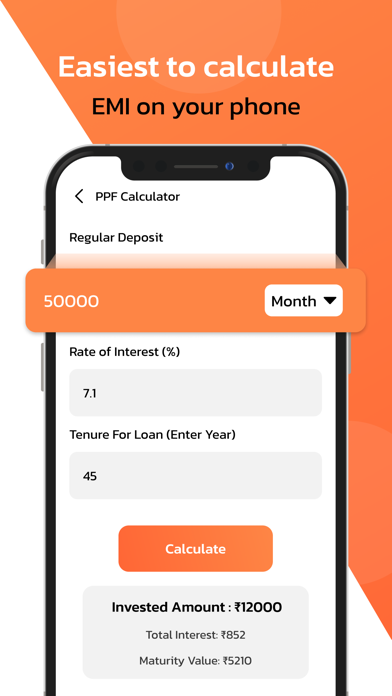 Loan EMI Calculator & Manager Screenshot