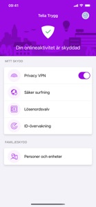 Telia Trygg screenshot #1 for iPhone