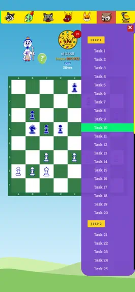 Game screenshot GAMBITIUS шахматы для детей apk
