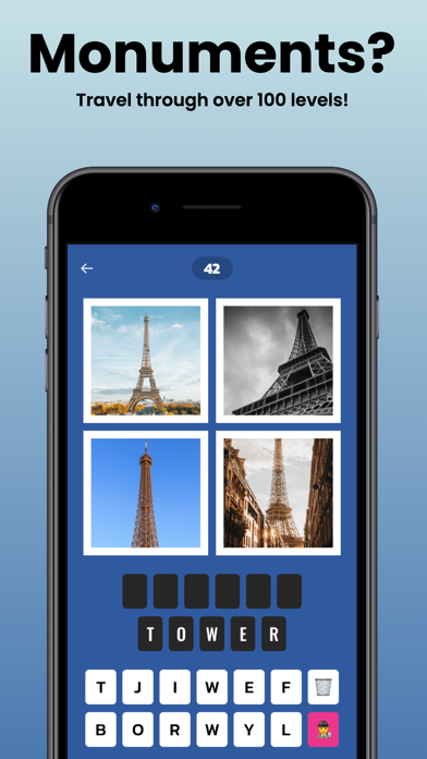 4 pics 1 place Puzzle Game Screenshot
